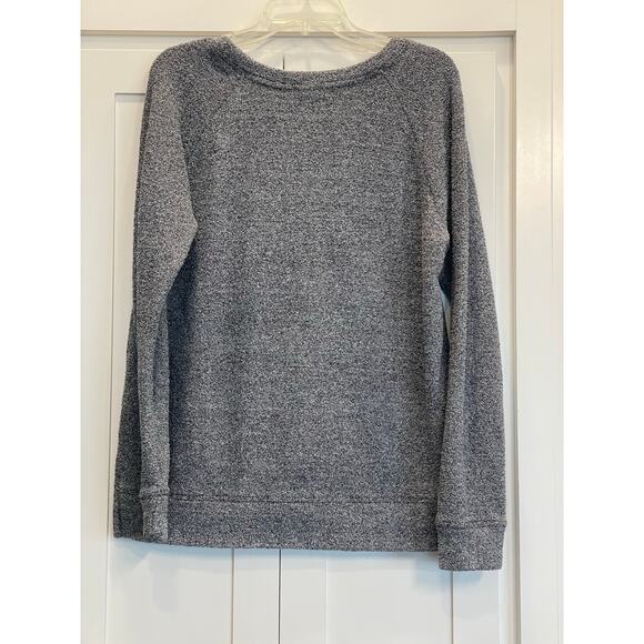 Secret Treasures Ladies gray cozy pajama sweatshirt top L - Picture 2 of 9